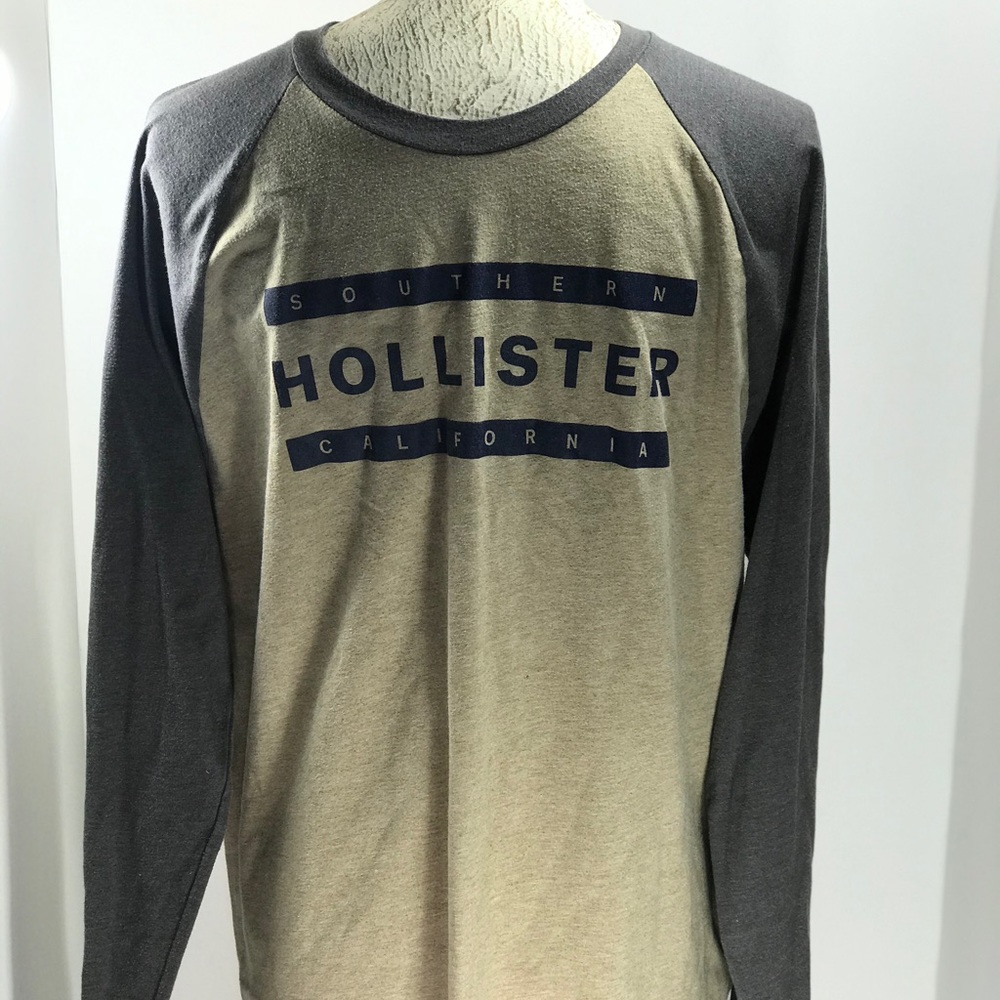 Men’s Hollister Large long sleeve Brown